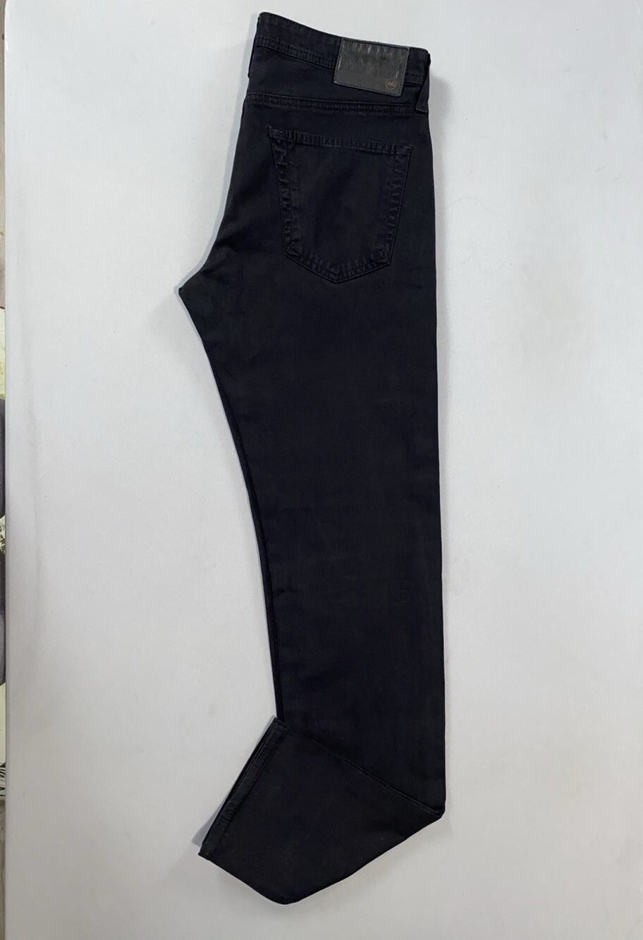 AG The Tellis Modern Slim 5-Pocket Stretch Sateen Jeans. Black, Men's 31X34. EUC